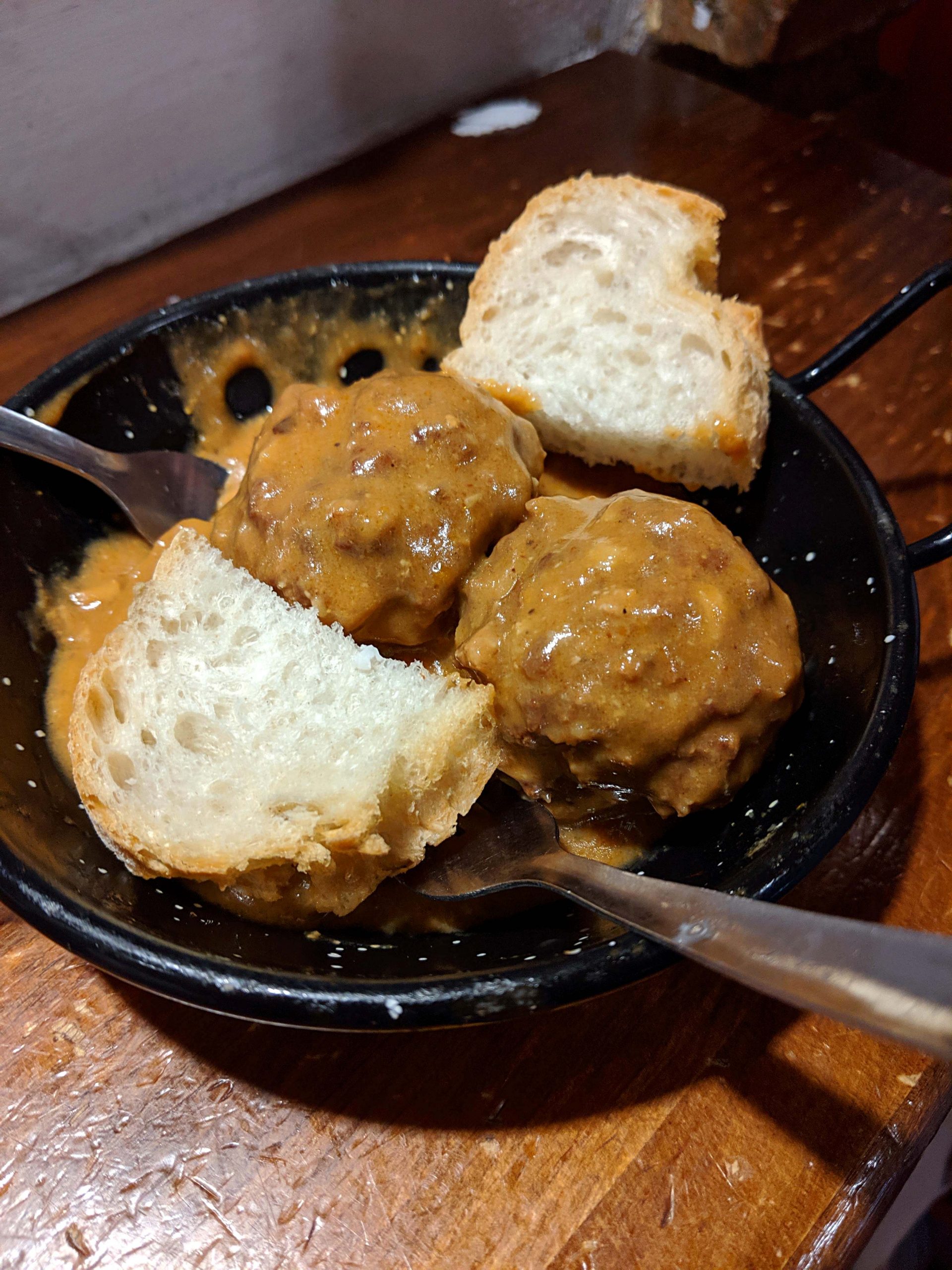 The Difference Between Seville And Granada Tapas Culture: meat balls tapa