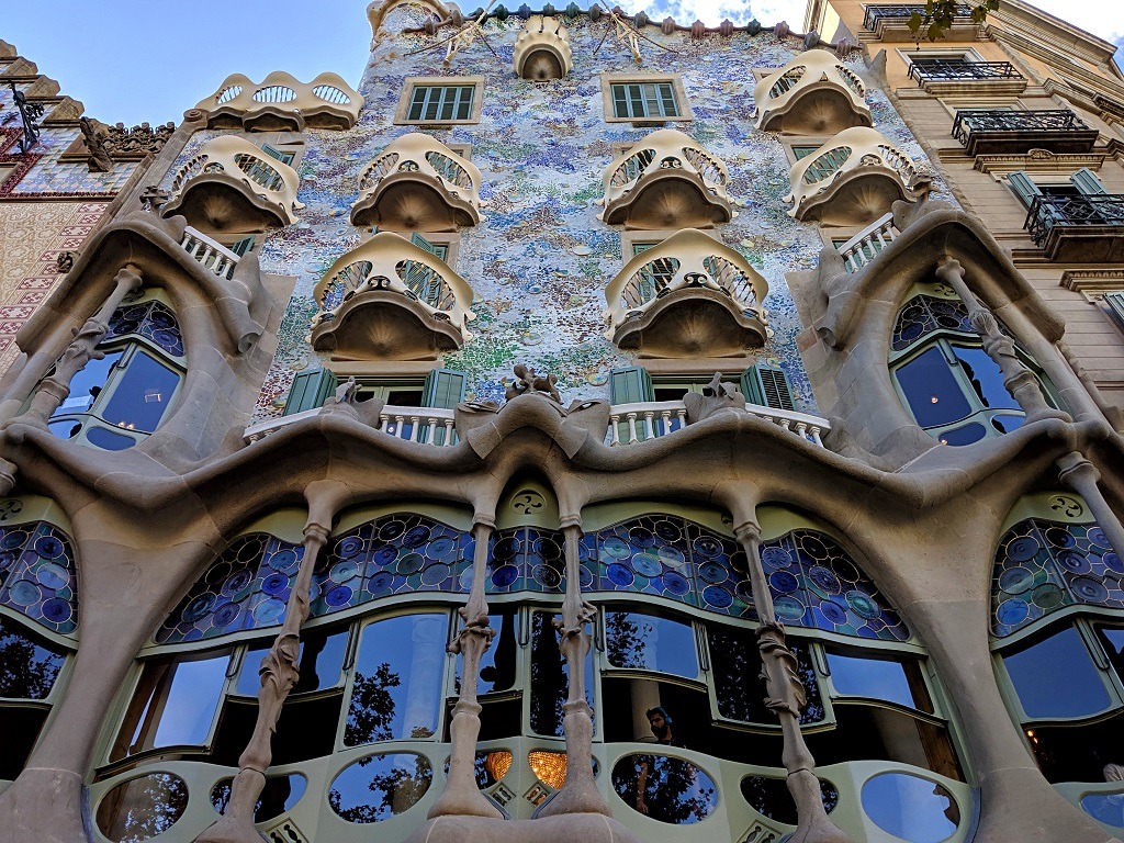 Things To Do In Barcelona: Casa Batllo is one of the best works of Gaudi