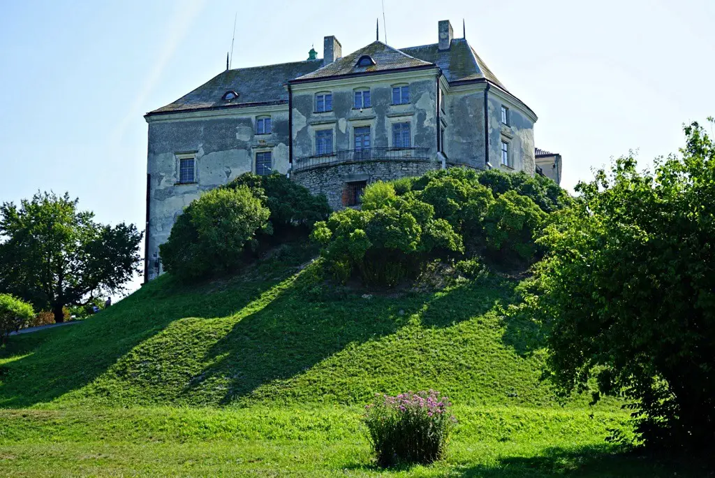 Olesko castle, one of the most popular castles of Lviv