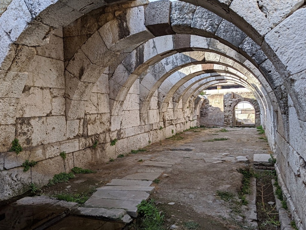 Inside the agora