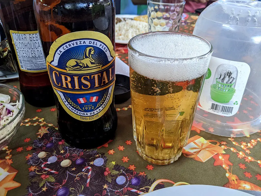 Beer in Peru