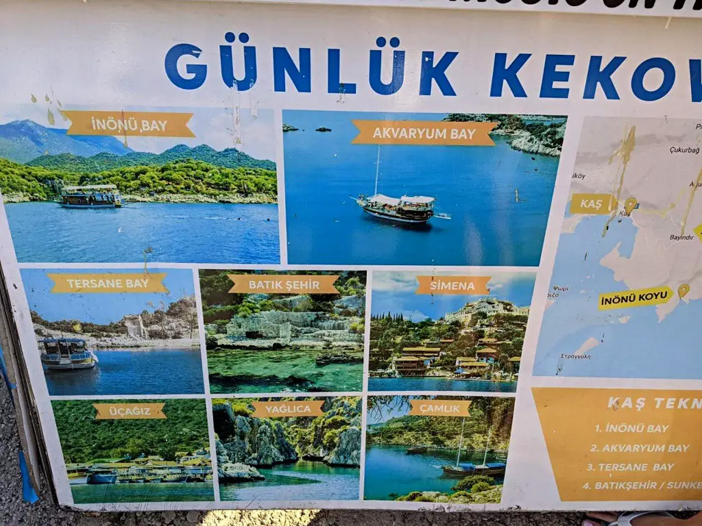  Guide To Kas: Book A Boat Tour Around The Region
