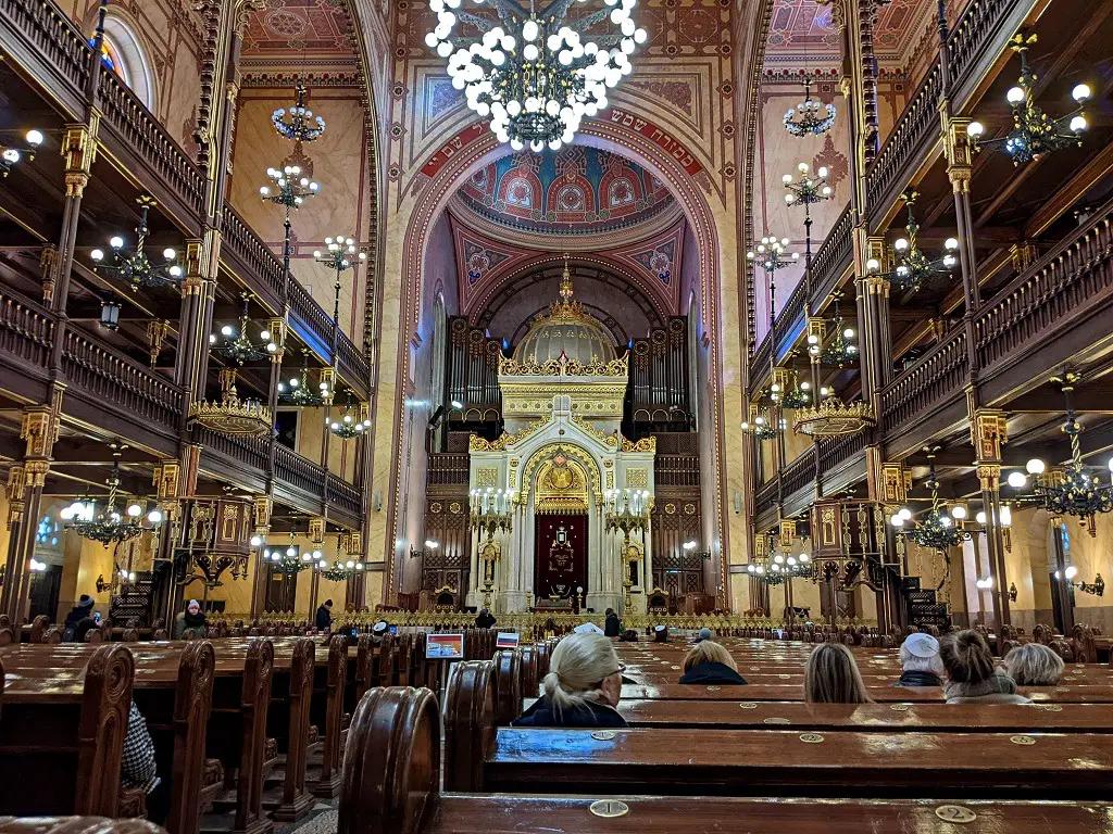 Budapest’s Great Synagogue (aka Tabakgasse Synagogue)