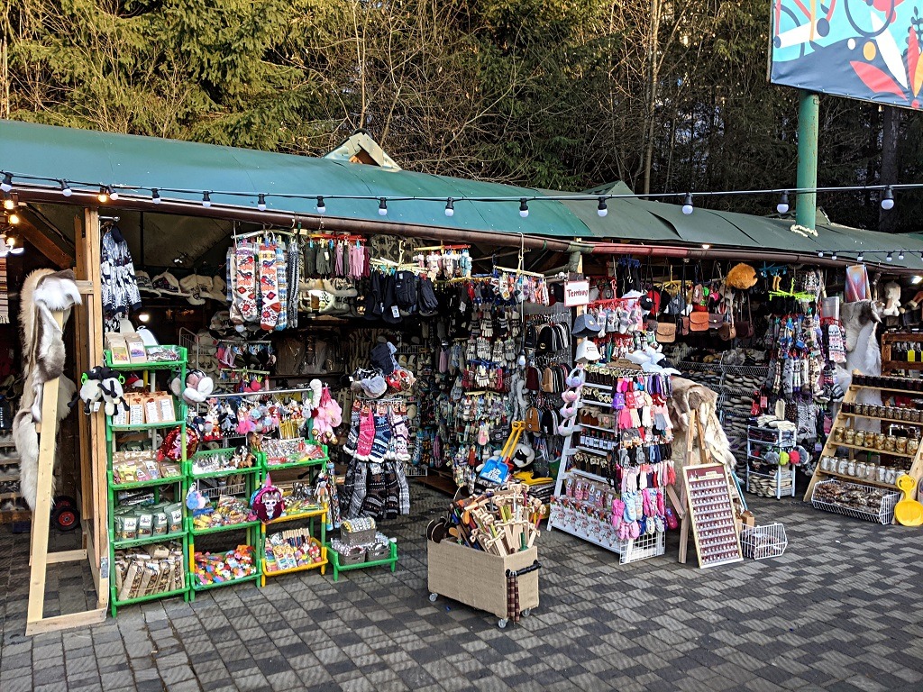 Go Shopping At The Christmas Market