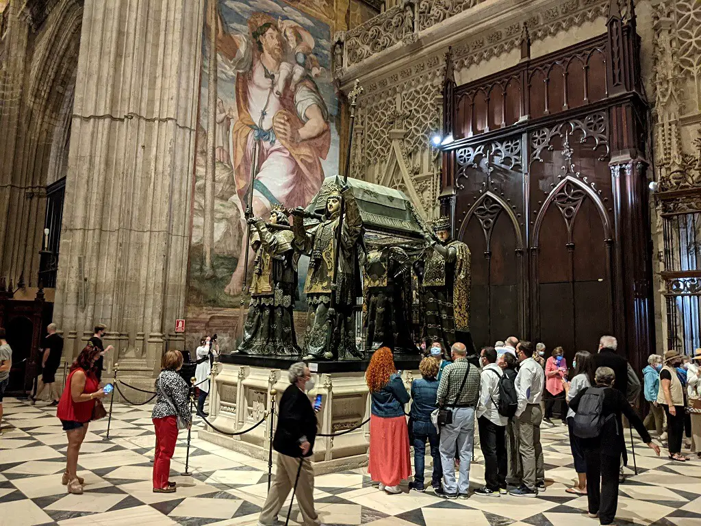 Photo Guide To Andalusia: the tomb of Christopher Columbus