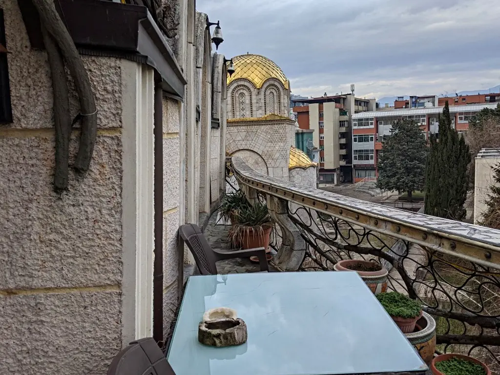 View from the balcony of Dali apartment