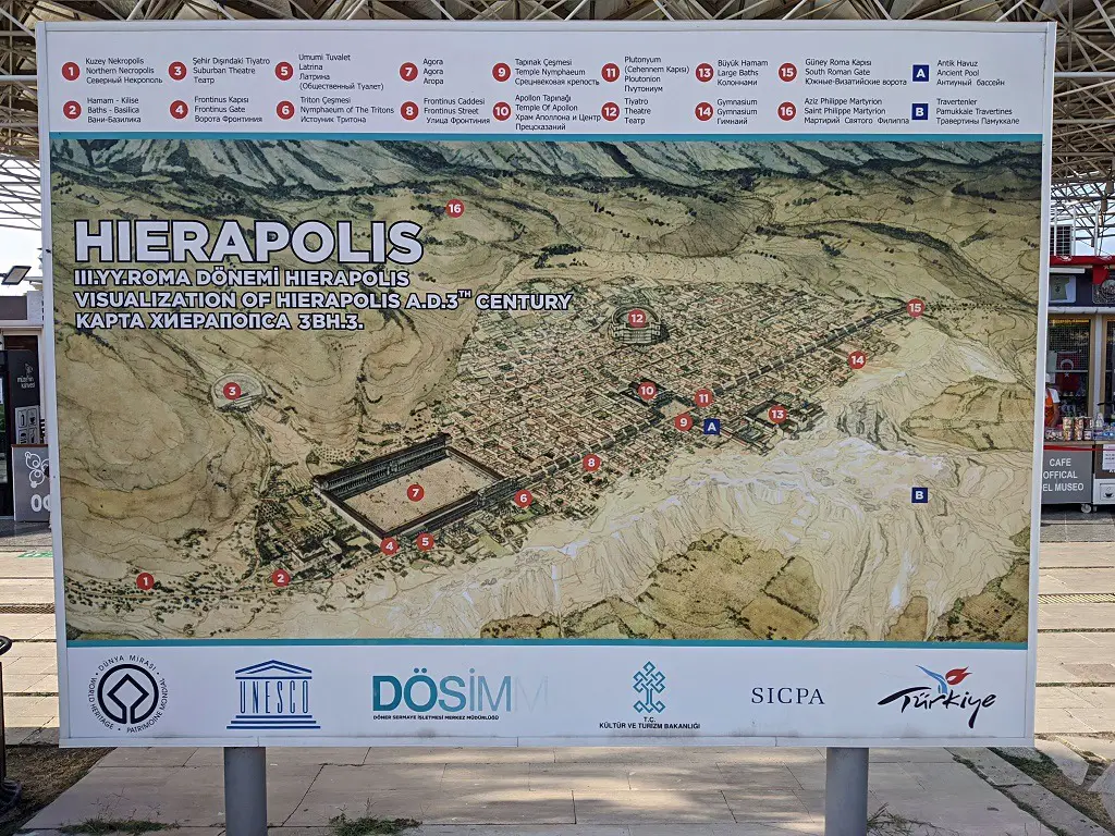 Hierapolis map