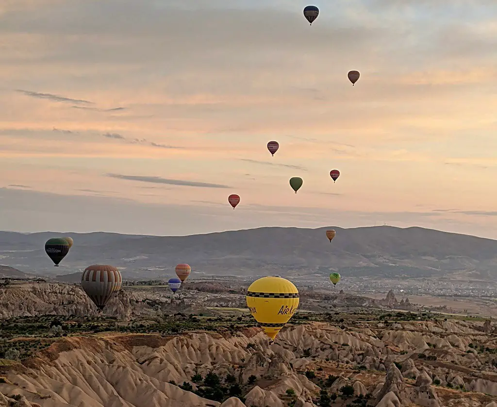 balloon ride in Cappadocia