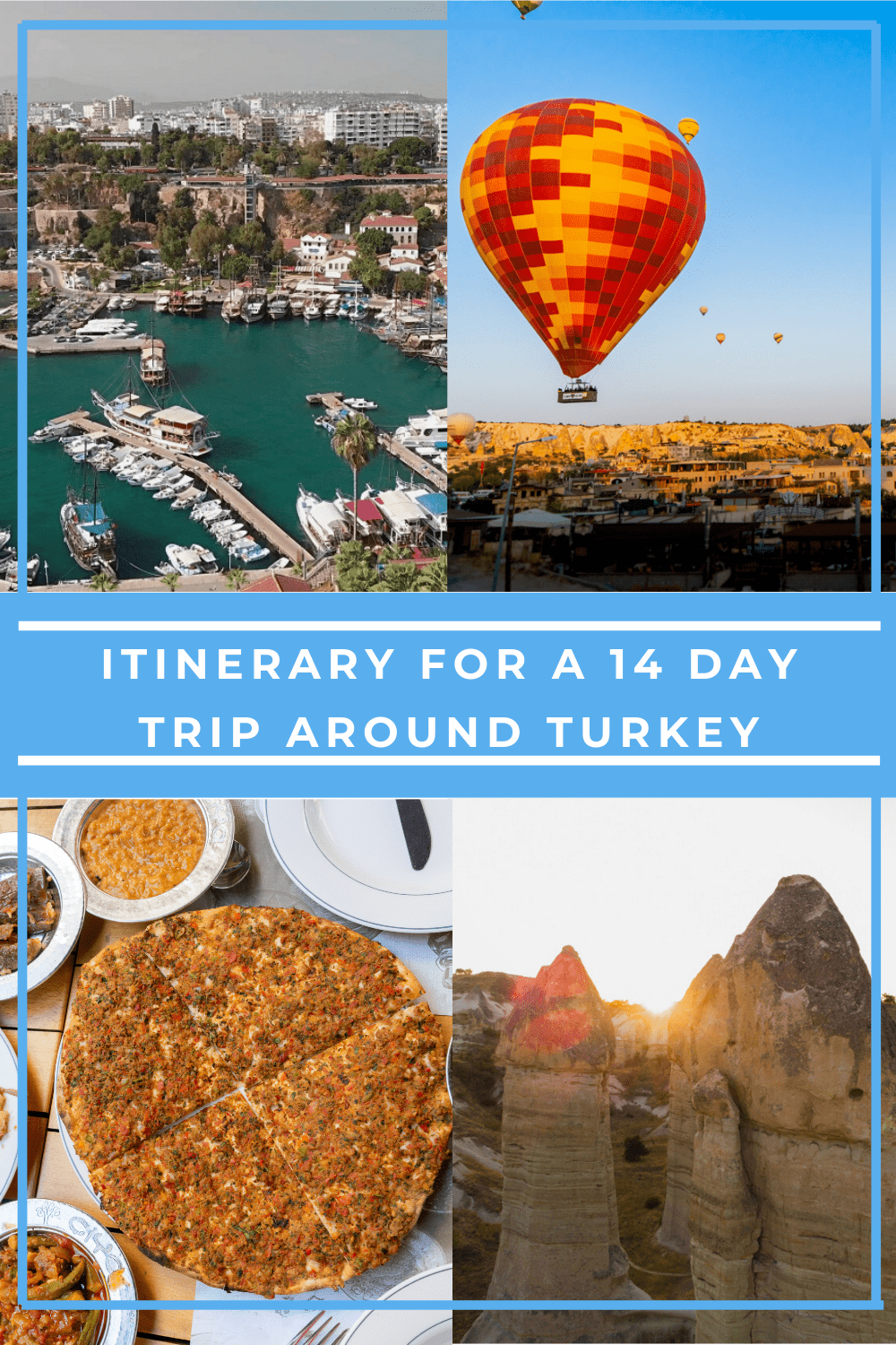 Itinerary for a 14 day Trip Around Turkey