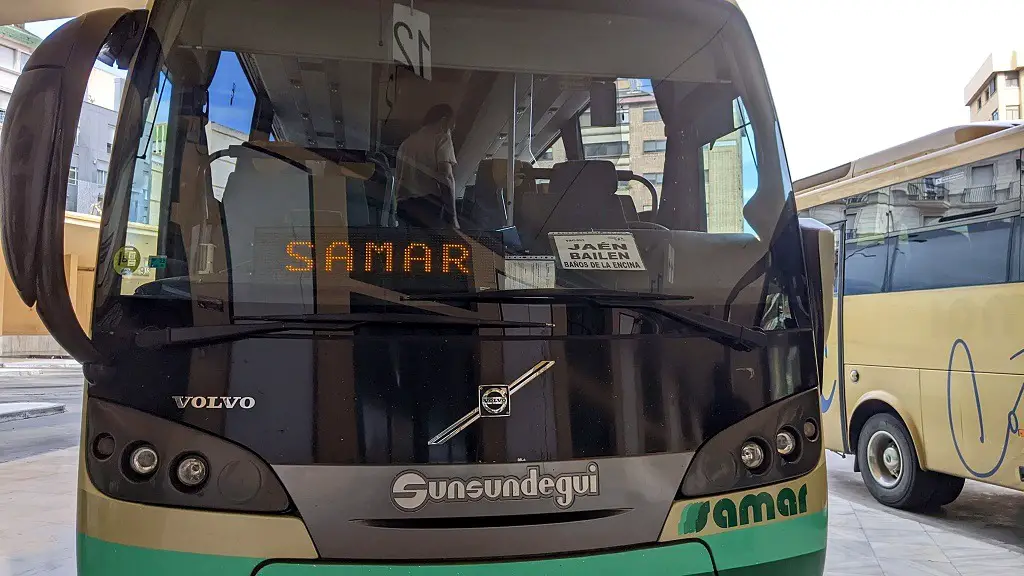 SAMAR bus to Banos de la Encina
