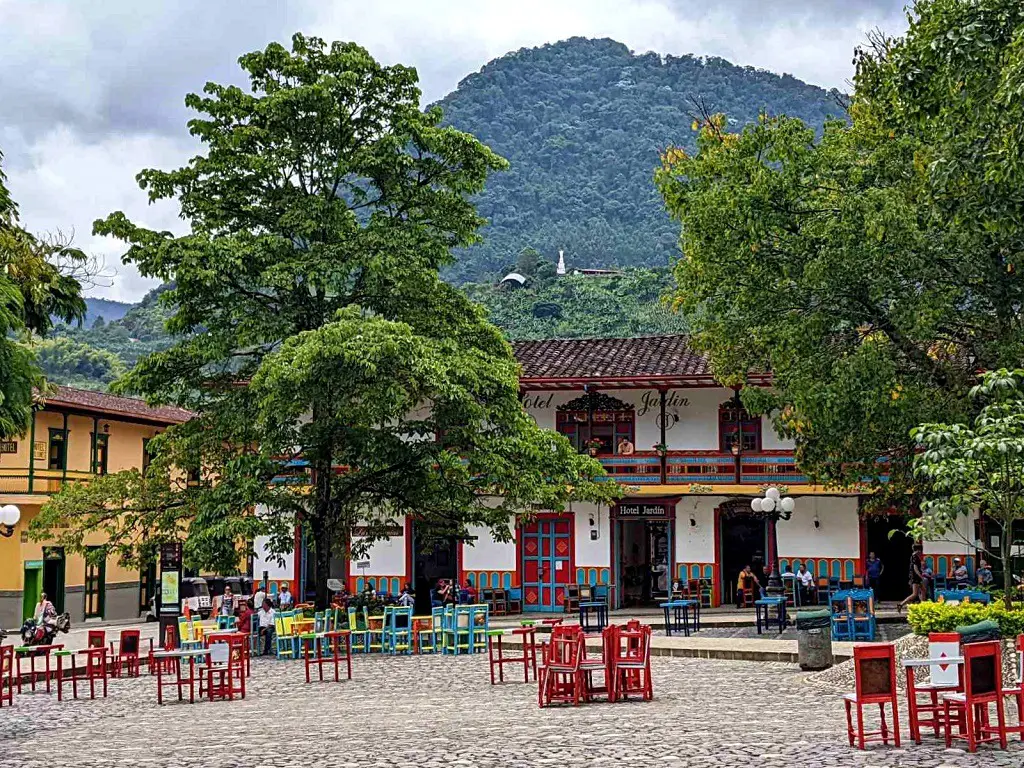 The Complete Guide To Jardin, Colombia: Enjoy People Watching At The Central Square 