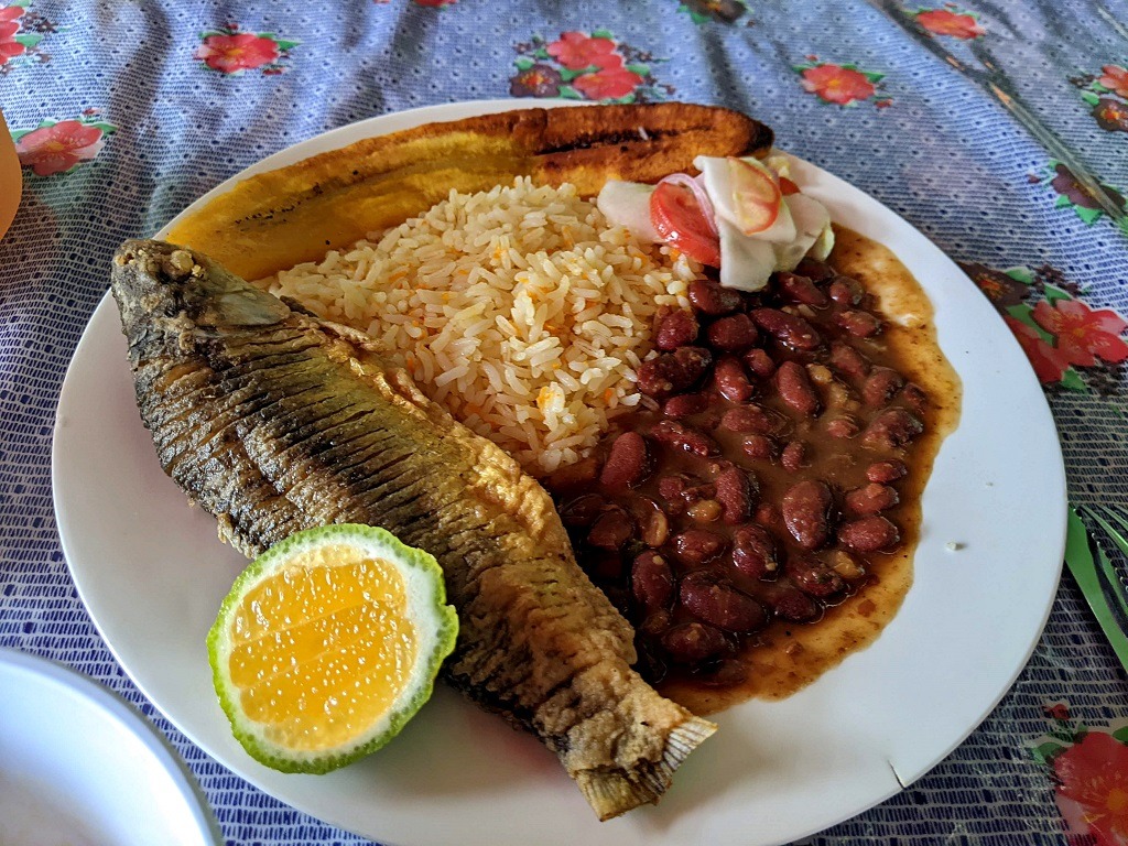 Lunch at Puerto Narino