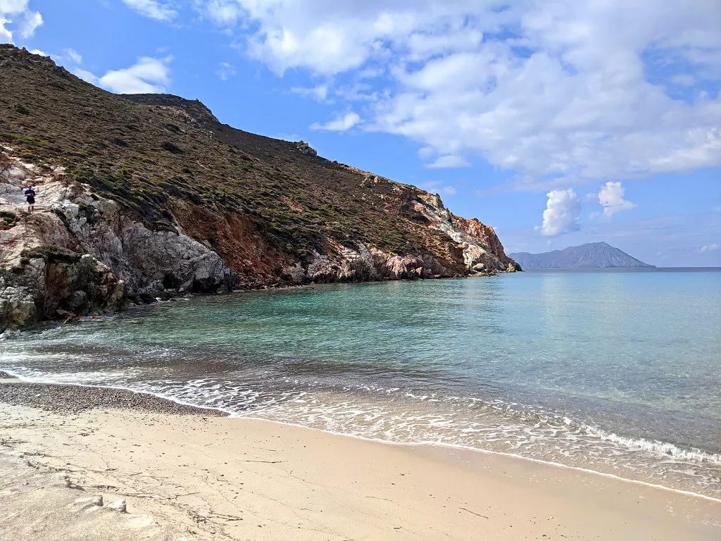 Guide To Milos: Plathiena Beach