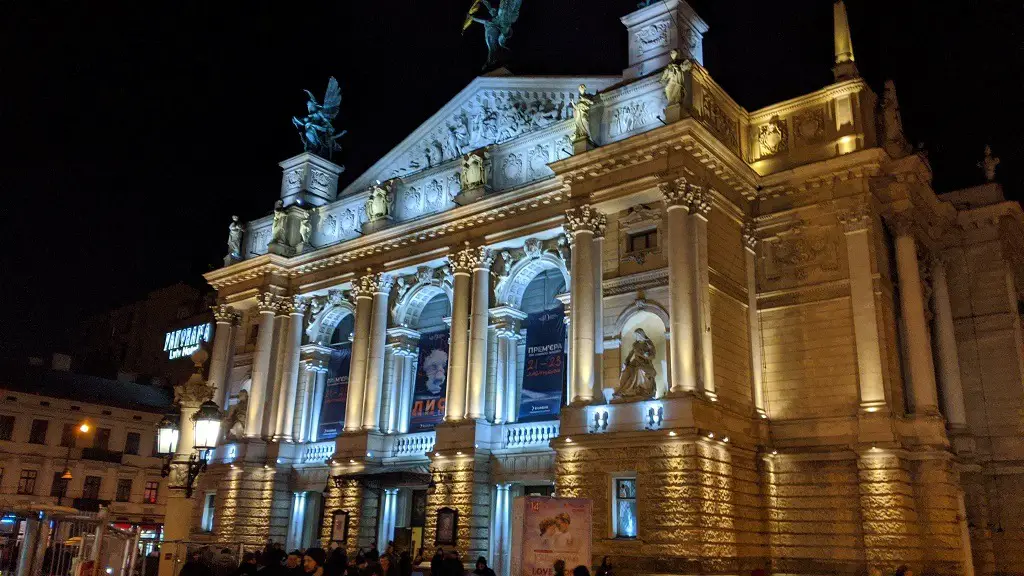 Lviv's Architectural Treasures: Exploring the City's Landmarks: The Opera House