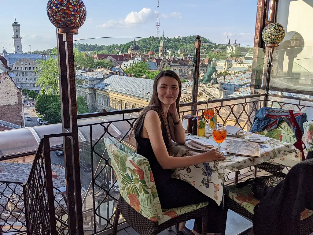 Valentino restaurant in Lviv