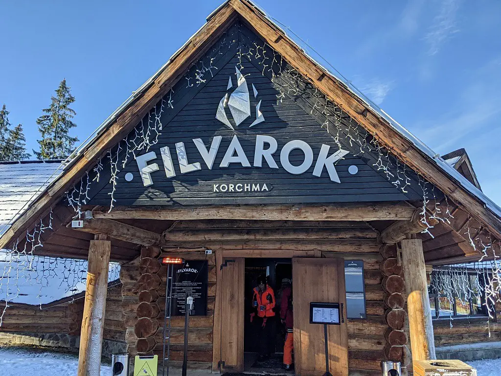Where To Eat In Bukovel, Ukraine: Filvarok