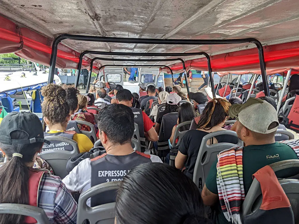 Public boat from Leticia to Puerto Narino 
