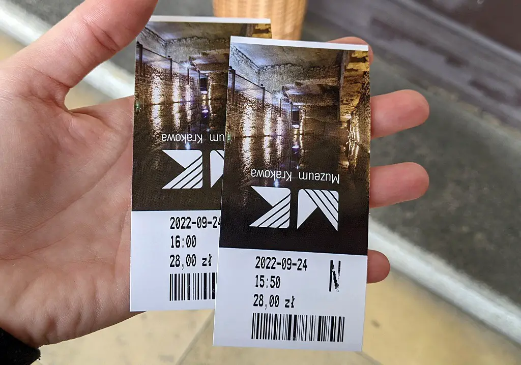 tickets to the Rynek Underground